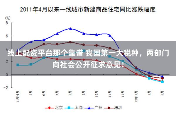 线上配资平台那个靠谱 我国第一大税种，两部门向社会公开征求意见！