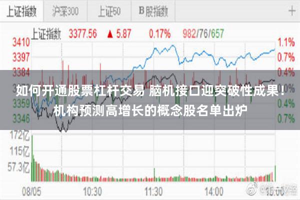 如何开通股票杠杆交易 脑机接口迎突破性成果！机构预测高增长的概念股名单出炉